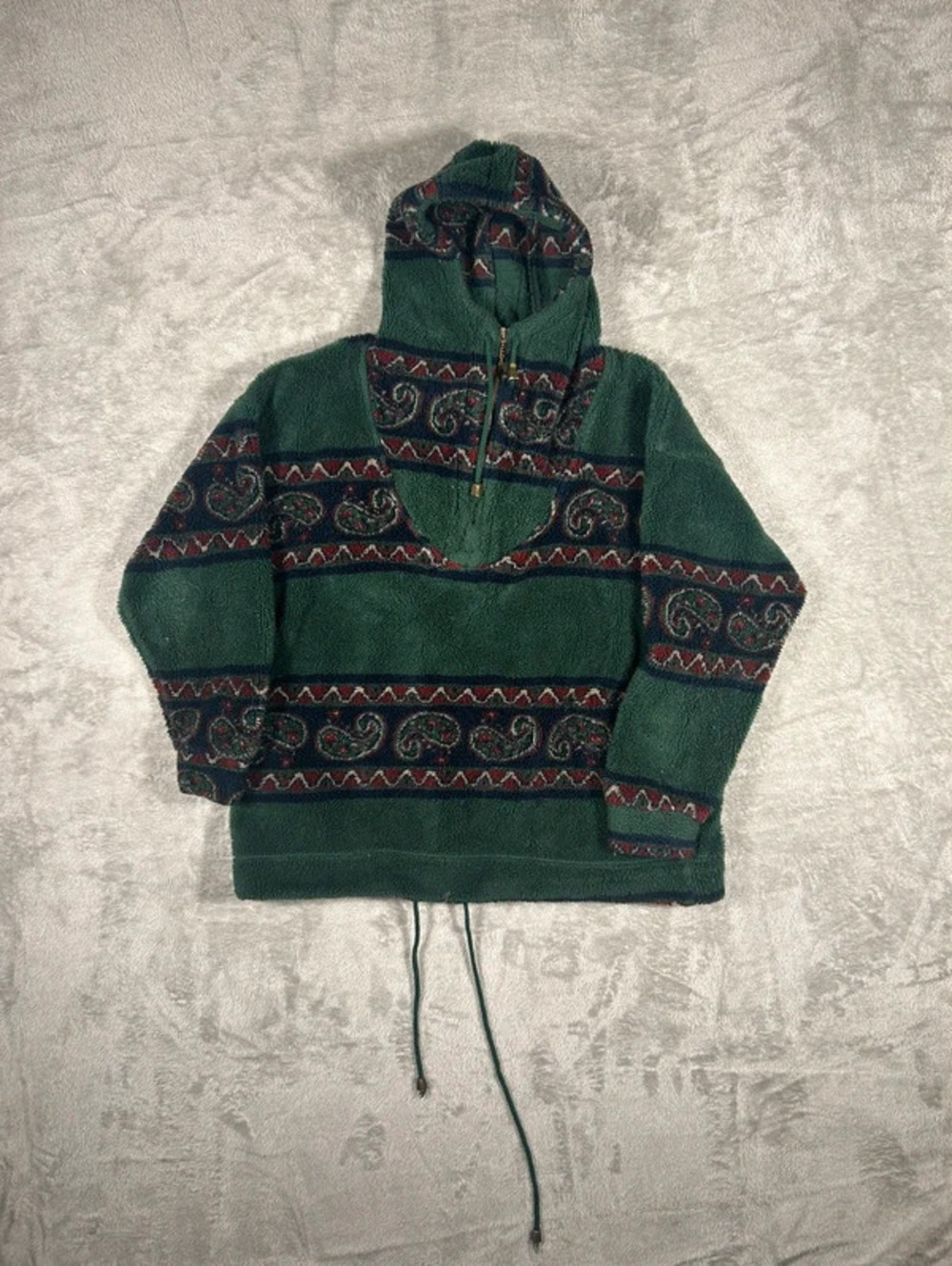 Vintage Aztec Express fleece pullover size XS